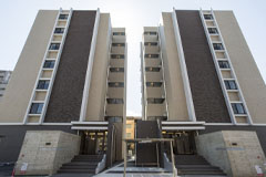 自社マンション<br />
「ユーレコルトITO壱番館」<br />
「ユーレコルトITO弐番館」<br />
竣工